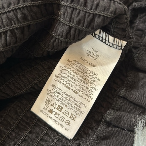 NWT Boden Squareneck Smocked Puff Sleeve Crop Top Black sz 6 - Picture 10 of 11